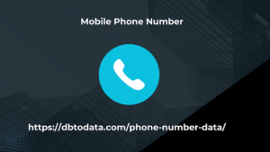 Mobile phone number