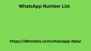 WhatsApp Number List